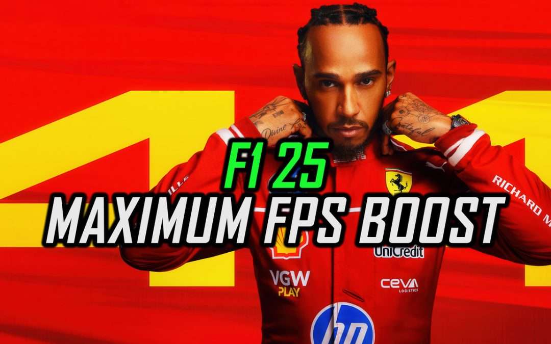 Formula 1 – F1 25 | How to Get Maximum FPS Boost and Fix Lag